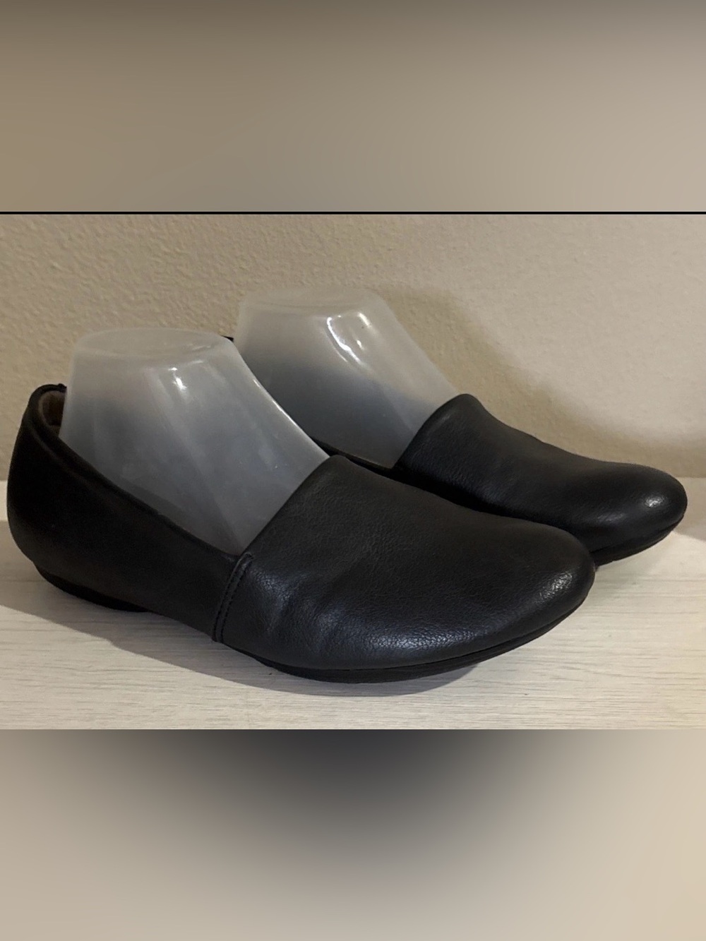 Eurosoft by Söfft Silvan Black Slip-On Flats Comfort Women’s Sz 8